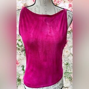 Pink Watercolor Tank Top
Large (juniors) 
Like New / Never Worn